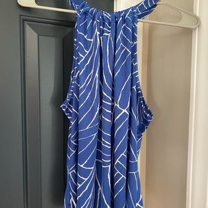 Ann Taylor Women’s blue tank top size medium